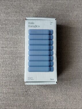 NWT Bala Bangles 2lbs Wearable Weights in Sea (Blue)